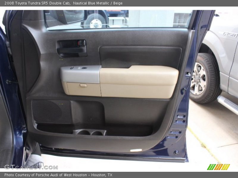 Nautical Blue Metallic / Beige 2008 Toyota Tundra SR5 Double Cab