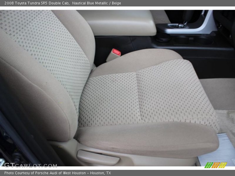 Nautical Blue Metallic / Beige 2008 Toyota Tundra SR5 Double Cab
