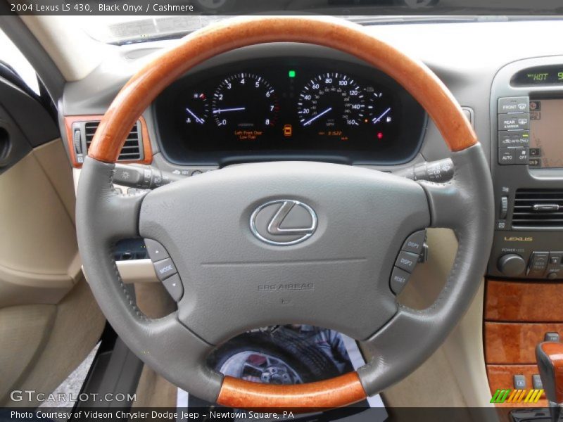 Black Onyx / Cashmere 2004 Lexus LS 430