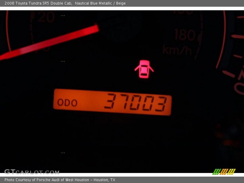 Nautical Blue Metallic / Beige 2008 Toyota Tundra SR5 Double Cab