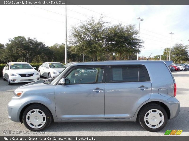Stingray Metallic / Dark Gray 2009 Scion xB
