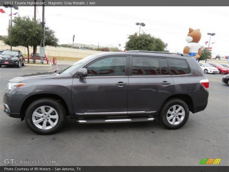 Magnetic Gray Metallic / Ash 2012 Toyota Highlander