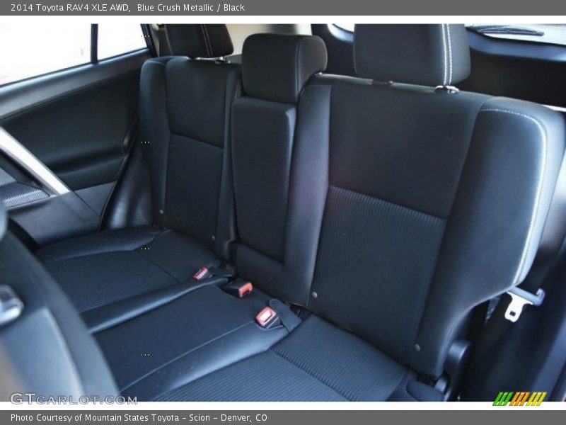 Blue Crush Metallic / Black 2014 Toyota RAV4 XLE AWD