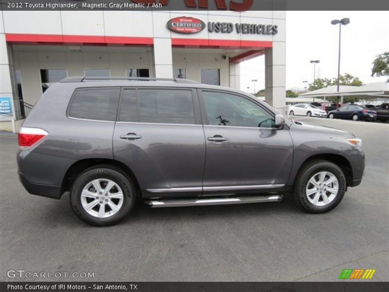 Magnetic Gray Metallic / Ash 2012 Toyota Highlander