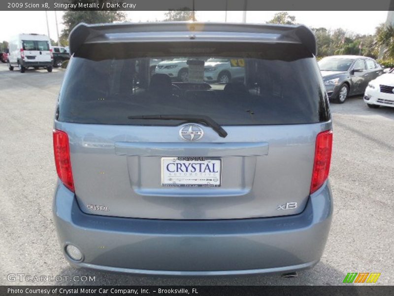 Stingray Metallic / Dark Gray 2009 Scion xB