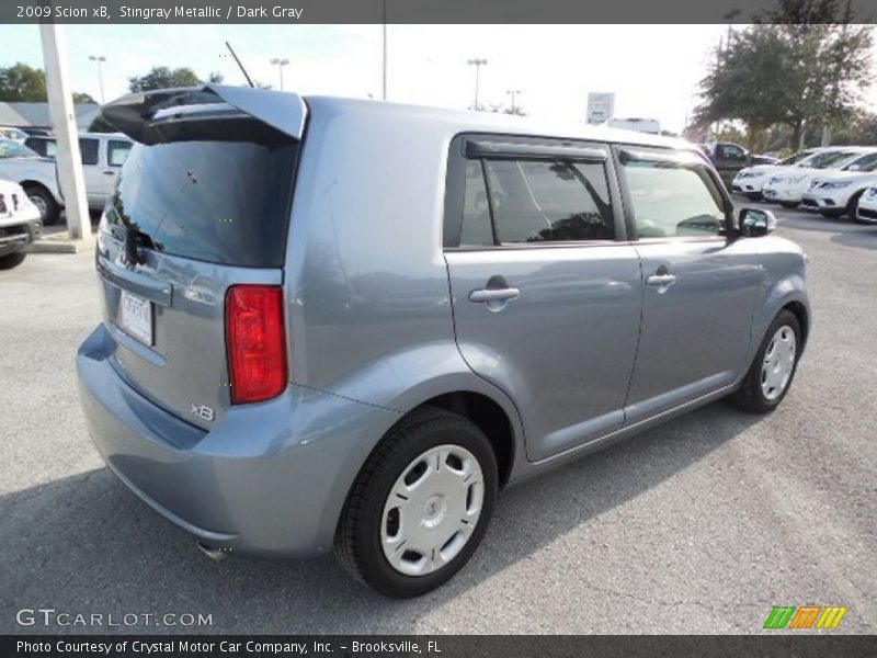 Stingray Metallic / Dark Gray 2009 Scion xB