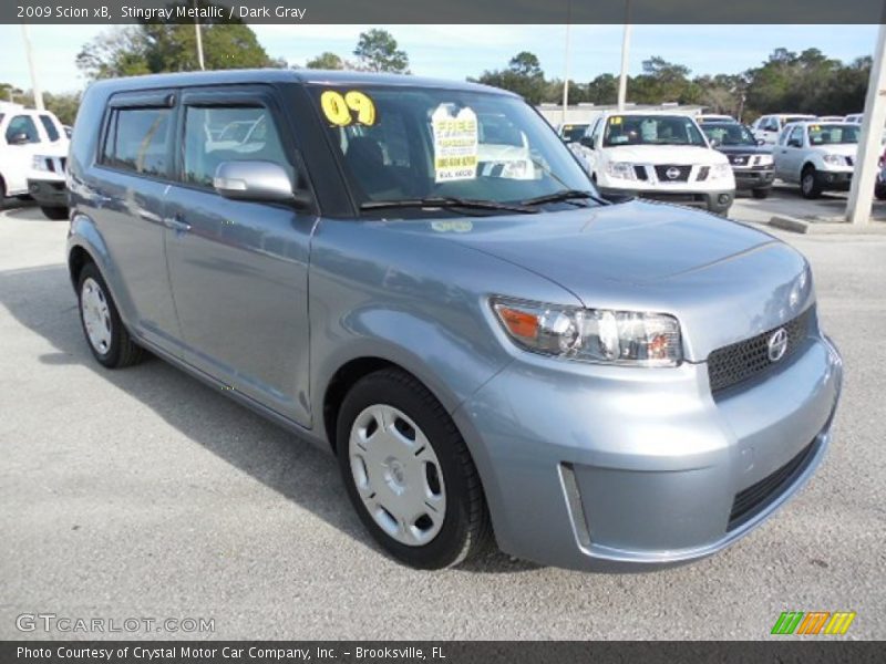 Stingray Metallic / Dark Gray 2009 Scion xB
