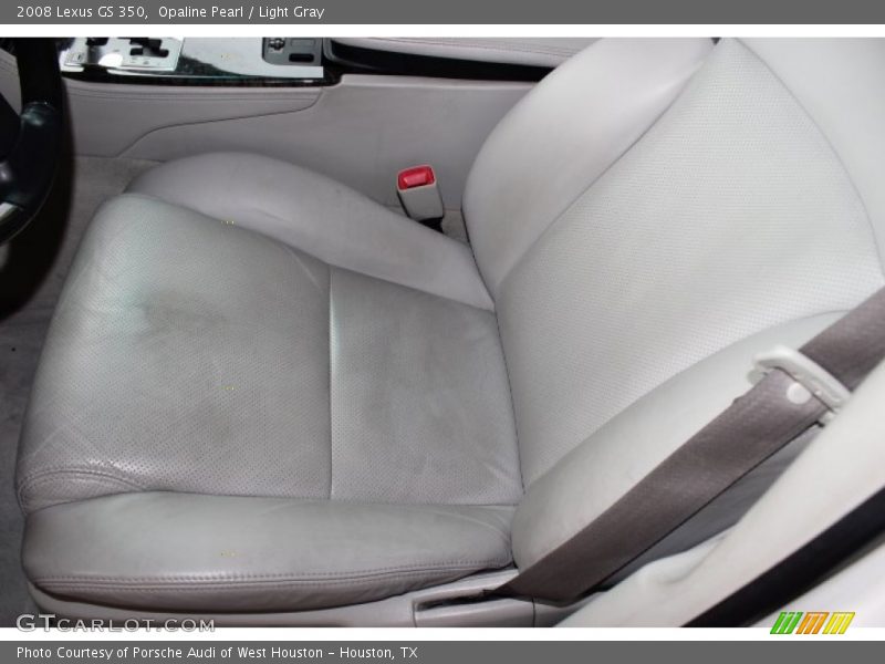 Front Seat of 2008 GS 350