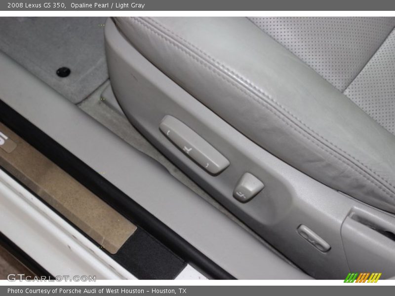 Opaline Pearl / Light Gray 2008 Lexus GS 350