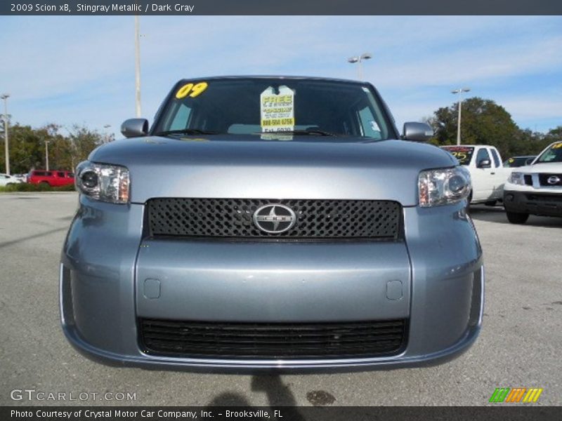 Stingray Metallic / Dark Gray 2009 Scion xB