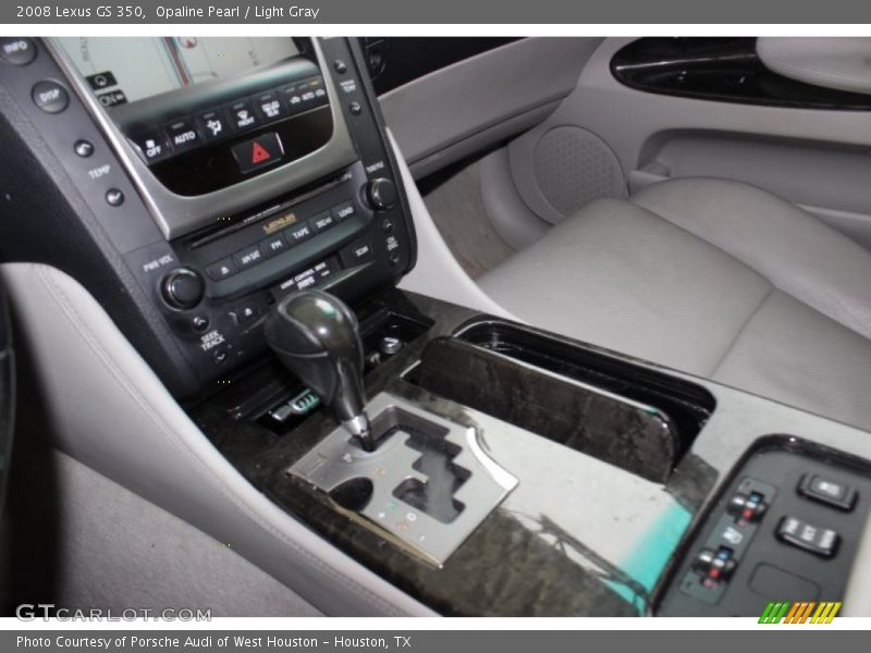 Opaline Pearl / Light Gray 2008 Lexus GS 350