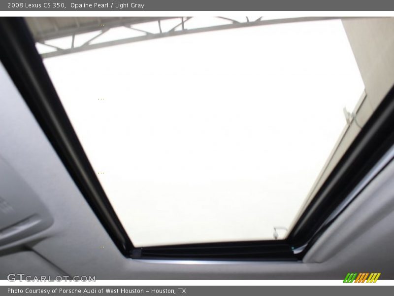 Opaline Pearl / Light Gray 2008 Lexus GS 350