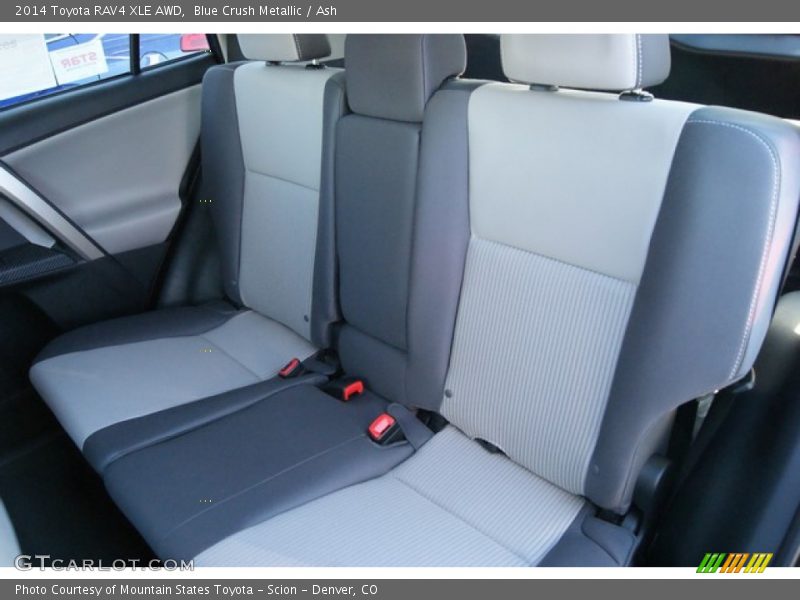 Blue Crush Metallic / Ash 2014 Toyota RAV4 XLE AWD