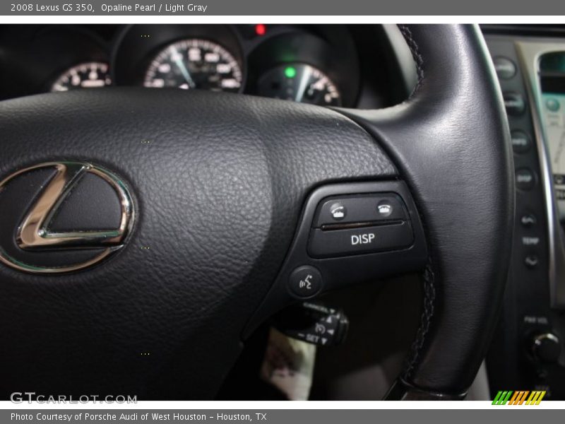 Opaline Pearl / Light Gray 2008 Lexus GS 350