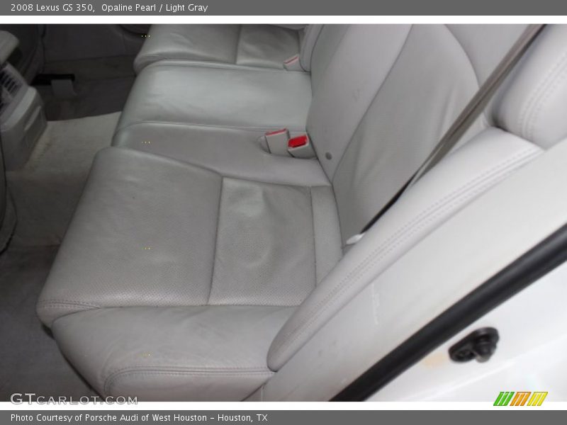 Opaline Pearl / Light Gray 2008 Lexus GS 350