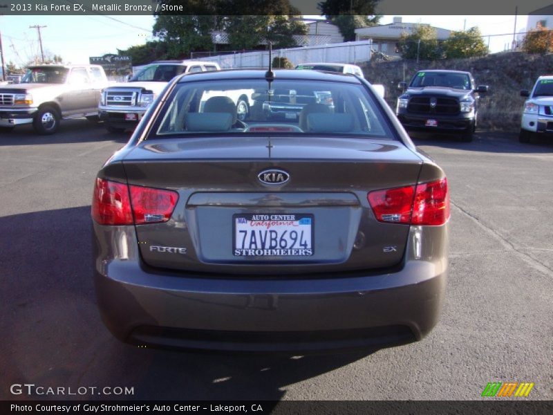 Metallic Bronze / Stone 2013 Kia Forte EX