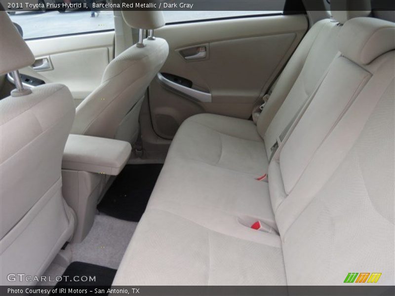Barcelona Red Metallic / Dark Gray 2011 Toyota Prius Hybrid II