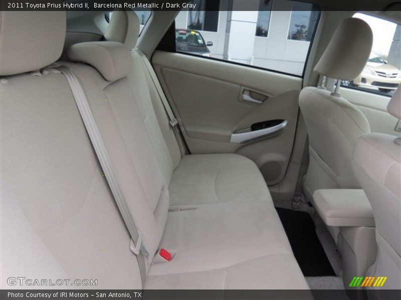 Barcelona Red Metallic / Dark Gray 2011 Toyota Prius Hybrid II