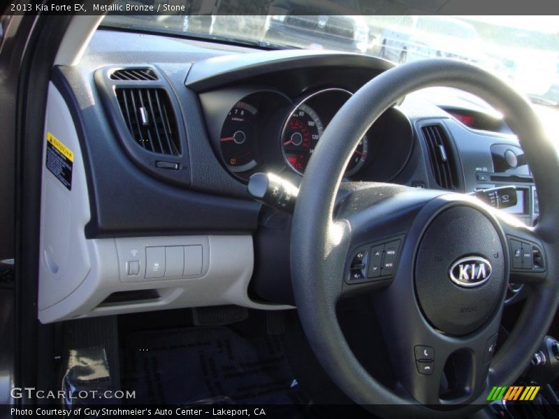 Metallic Bronze / Stone 2013 Kia Forte EX