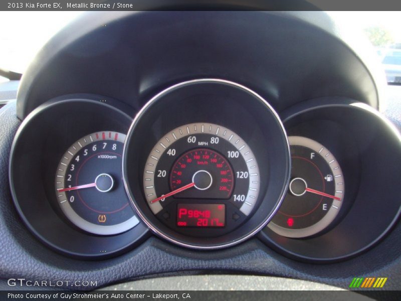 Metallic Bronze / Stone 2013 Kia Forte EX