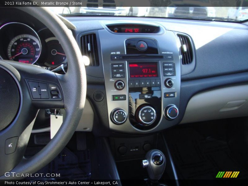 Metallic Bronze / Stone 2013 Kia Forte EX