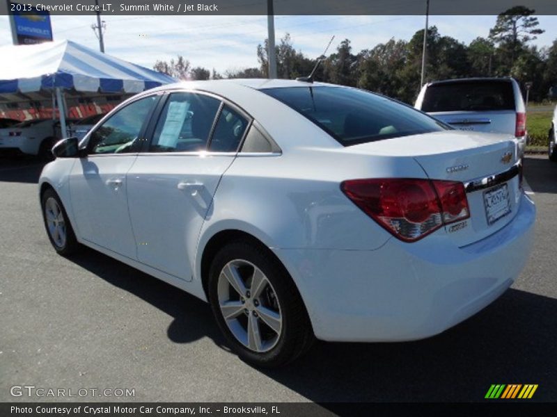 Summit White / Jet Black 2013 Chevrolet Cruze LT