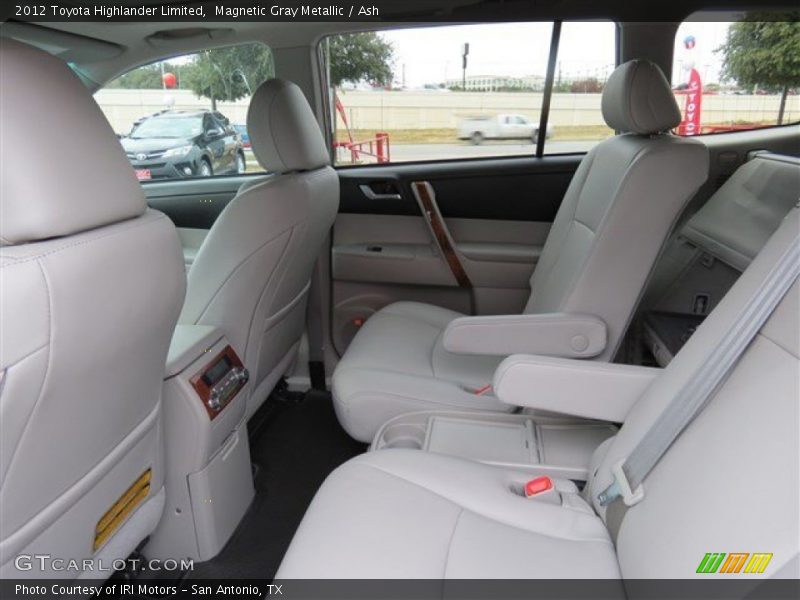 Magnetic Gray Metallic / Ash 2012 Toyota Highlander Limited