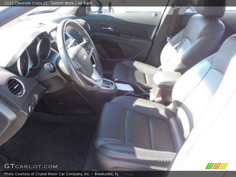 Summit White / Jet Black 2013 Chevrolet Cruze LT
