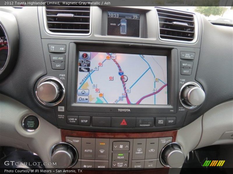 Magnetic Gray Metallic / Ash 2012 Toyota Highlander Limited