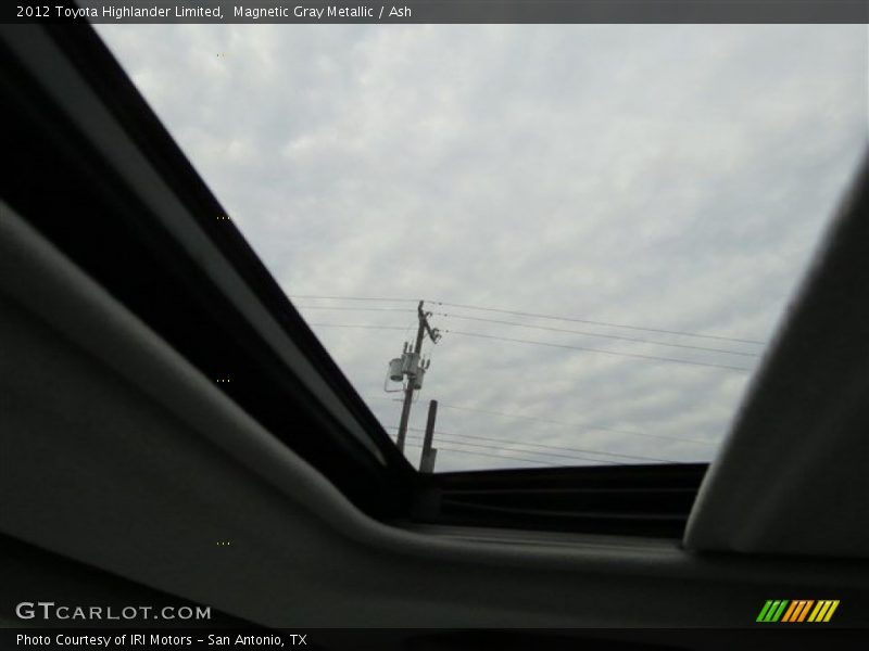 Magnetic Gray Metallic / Ash 2012 Toyota Highlander Limited