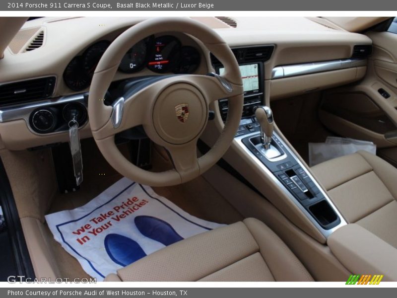  2014 911 Carrera S Coupe Luxor Beige Interior