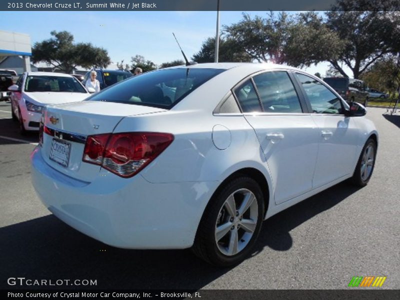Summit White / Jet Black 2013 Chevrolet Cruze LT