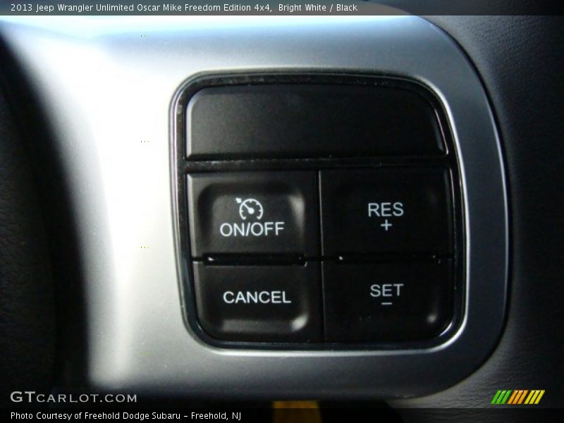 Bright White / Black 2013 Jeep Wrangler Unlimited Oscar Mike Freedom Edition 4x4
