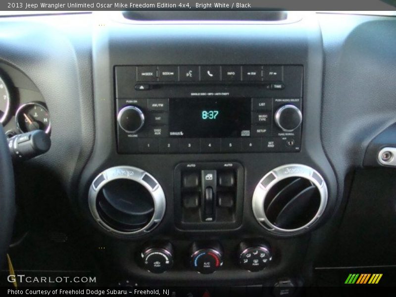 Bright White / Black 2013 Jeep Wrangler Unlimited Oscar Mike Freedom Edition 4x4
