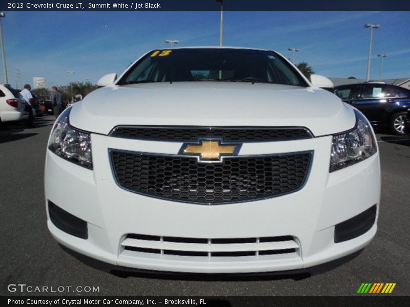 Summit White / Jet Black 2013 Chevrolet Cruze LT