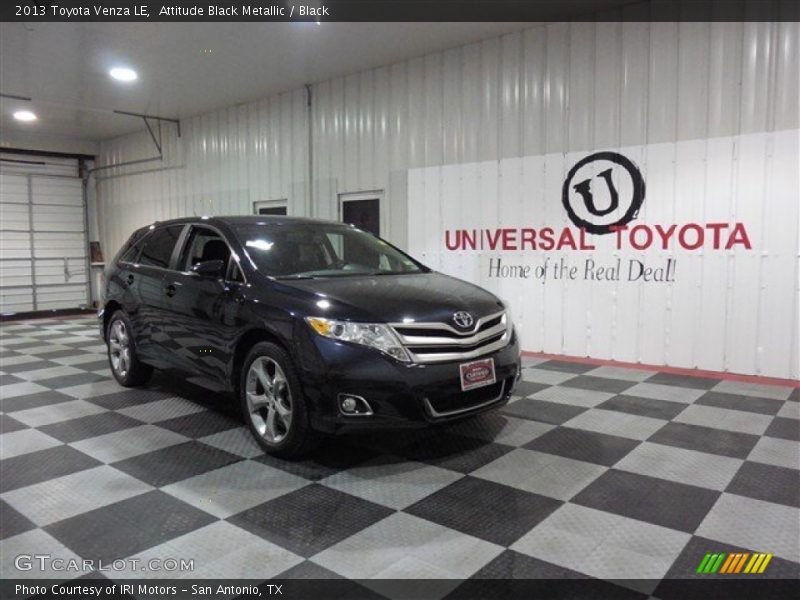 Attitude Black Metallic / Black 2013 Toyota Venza LE