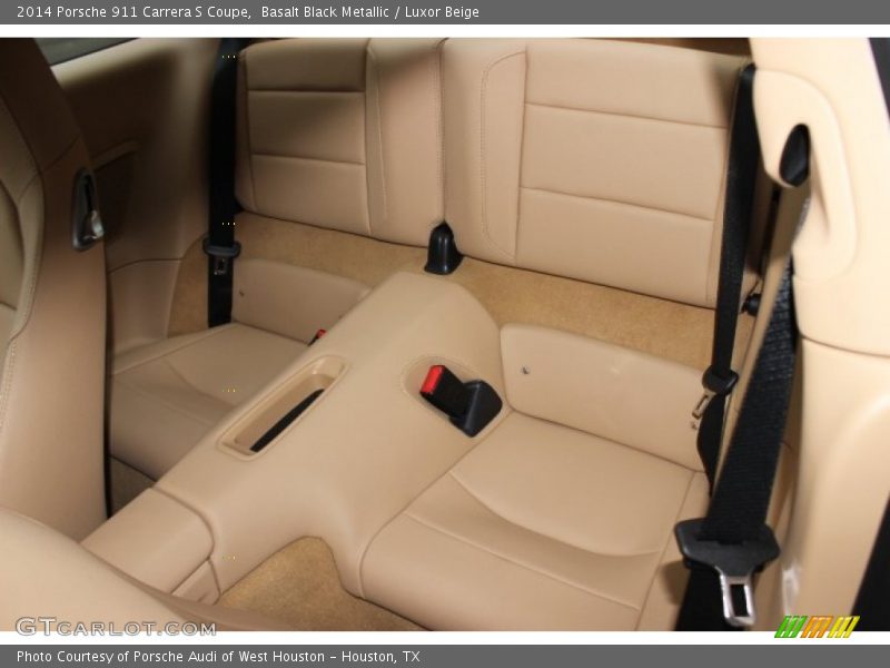 Rear Seat of 2014 911 Carrera S Coupe