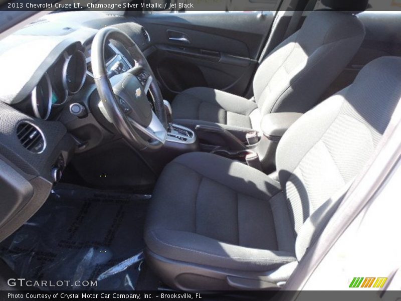 Champagne Silver Metallic / Jet Black 2013 Chevrolet Cruze LT