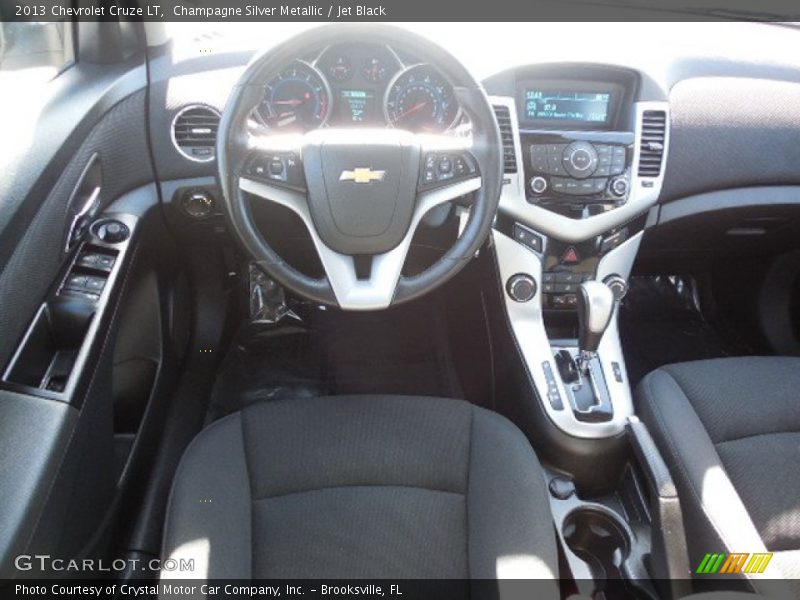 Champagne Silver Metallic / Jet Black 2013 Chevrolet Cruze LT