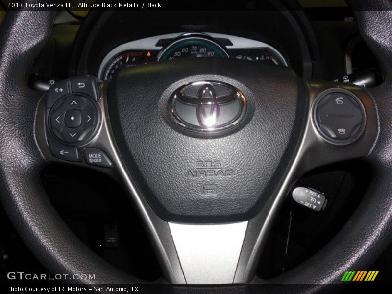 Attitude Black Metallic / Black 2013 Toyota Venza LE