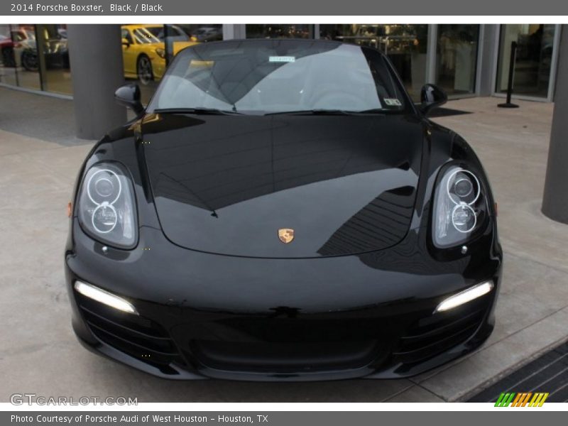 Black / Black 2014 Porsche Boxster