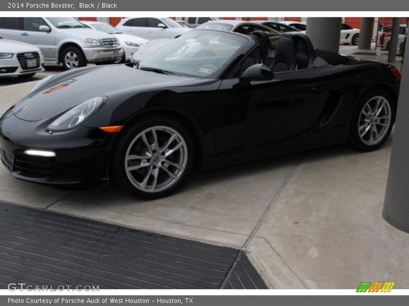 Black / Black 2014 Porsche Boxster