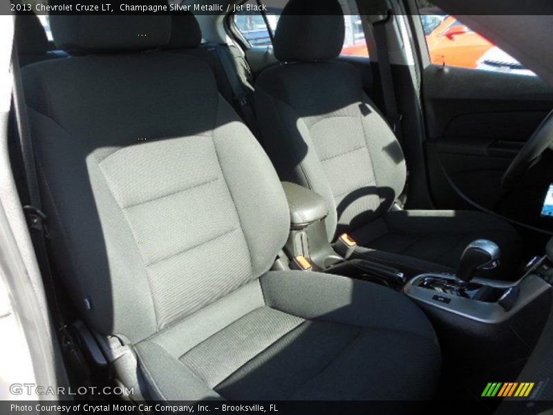 Champagne Silver Metallic / Jet Black 2013 Chevrolet Cruze LT