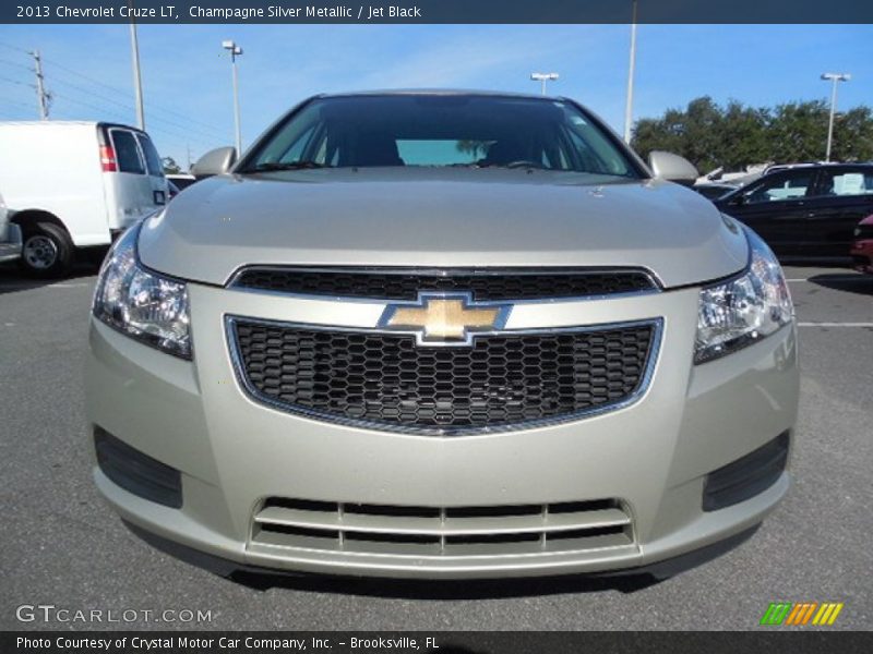 Champagne Silver Metallic / Jet Black 2013 Chevrolet Cruze LT