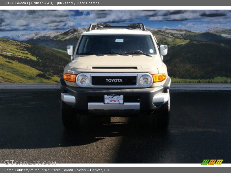 Quicksand / Dark Charcoal 2014 Toyota FJ Cruiser 4WD