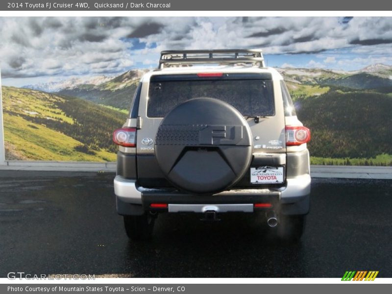 Quicksand / Dark Charcoal 2014 Toyota FJ Cruiser 4WD