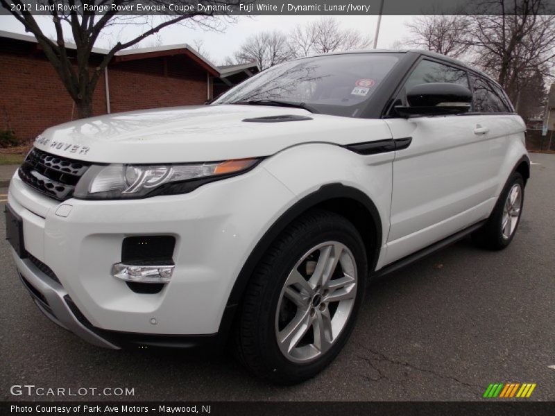 Fuji White / Dynamic Lunar/Ivory 2012 Land Rover Range Rover Evoque Coupe Dynamic