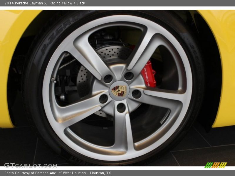 Racing Yellow / Black 2014 Porsche Cayman S