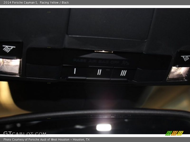 Racing Yellow / Black 2014 Porsche Cayman S