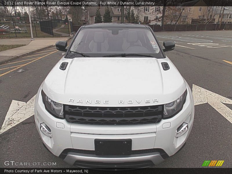 Fuji White / Dynamic Lunar/Ivory 2012 Land Rover Range Rover Evoque Coupe Dynamic